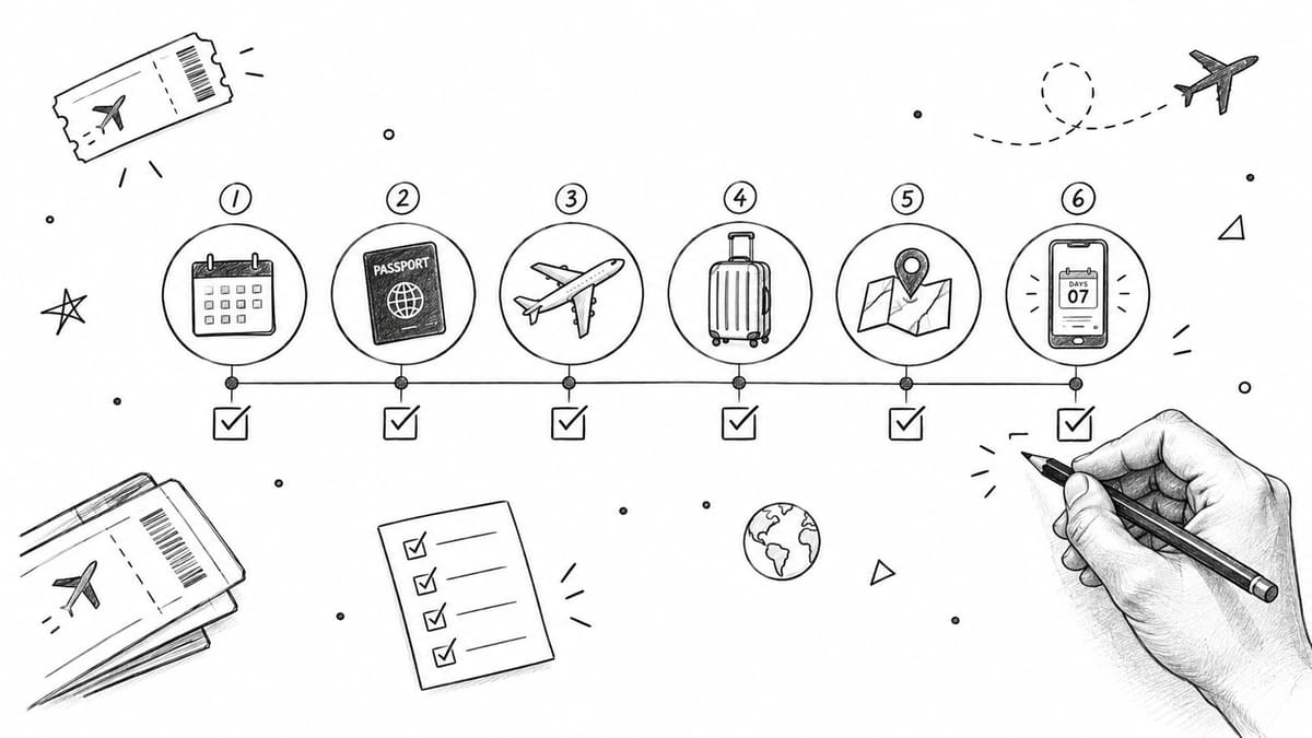Travel Planning Timeline: When to Book Everything