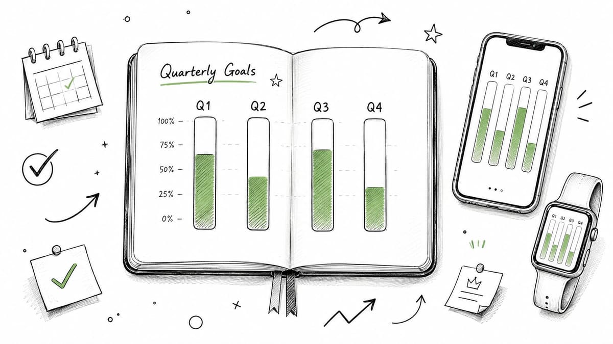 Quarterly Goal Tracker: Build, Plan, & Achieve More in 2026