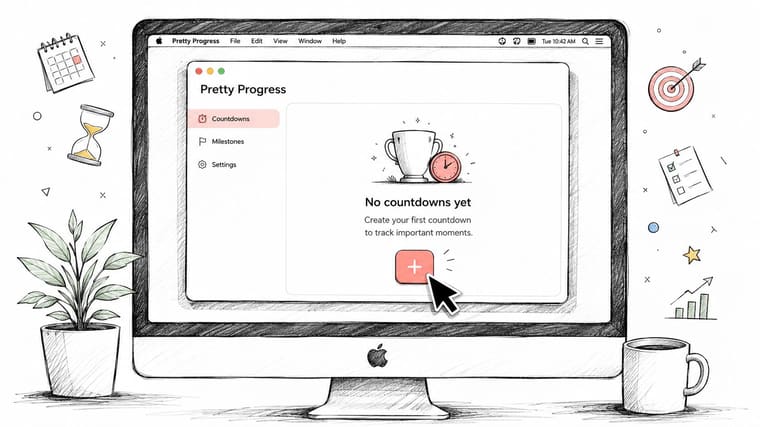 Screenshot from https://apps.apple.com/app/pretty-progress/id1582108498