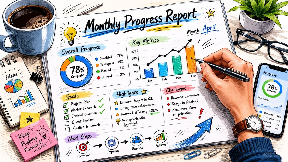 Master Your Monthly Progress Report: 2026 Guide