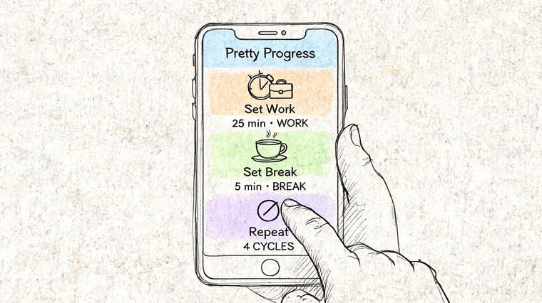 Screenshot from https://prettyprogress.app/