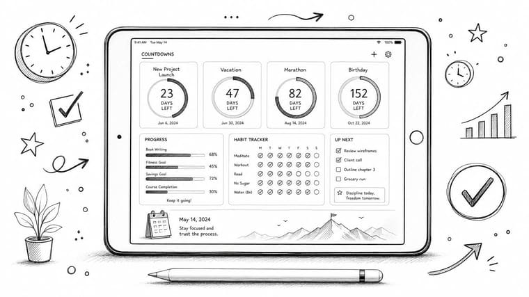 Your 2026 Guide: Best Countdown App for Ipad Revealed