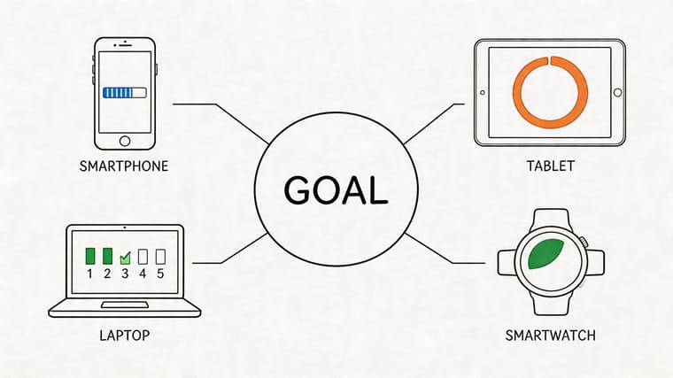 Visual Goals: How to Track Ambitions on Your Screens