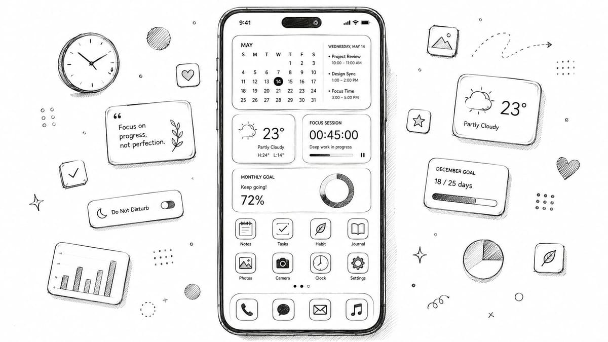 How to Customize Home Screen for Focus and Style