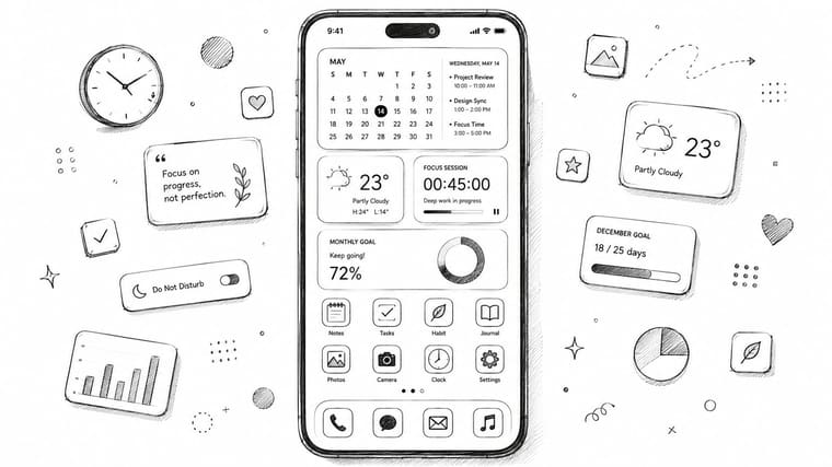 How to Customize Home Screen for Focus and Style