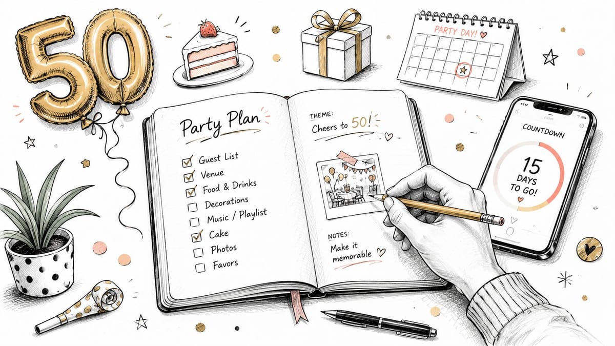 Planning 50th Birthday Party: Your Ultimate 2026 Guide