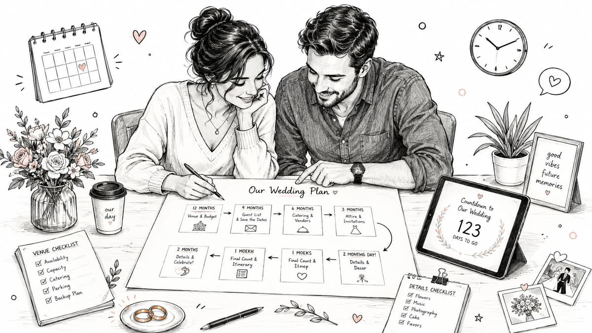 Your 2026 Wedding Planning Timeline: Stress-Free Prep