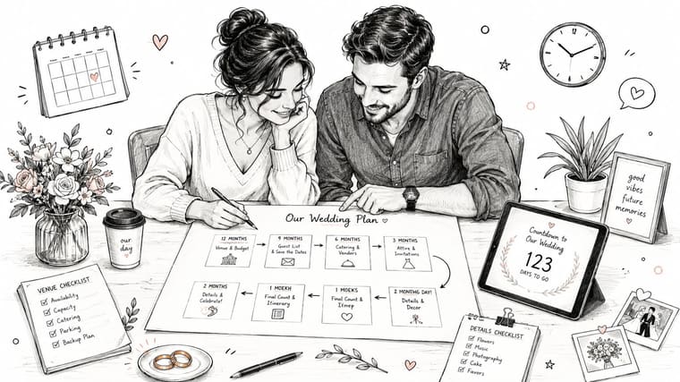 Your 2026 Wedding Planning Timeline: Stress-Free Prep