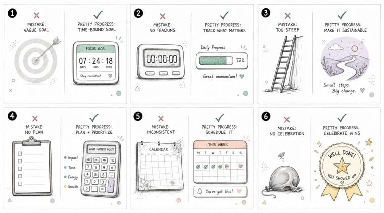 6 Common Mistakes in Goal Setting and How to Fix Them