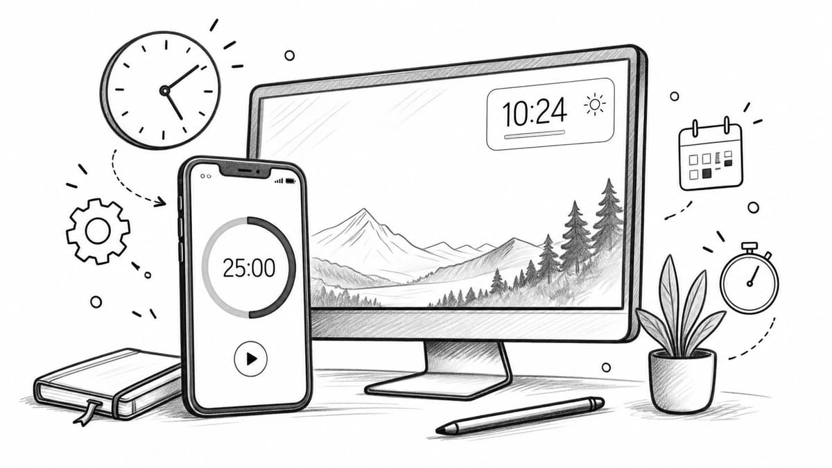 Desktop Clock Widget: Setup, Customization, and Focus Tips