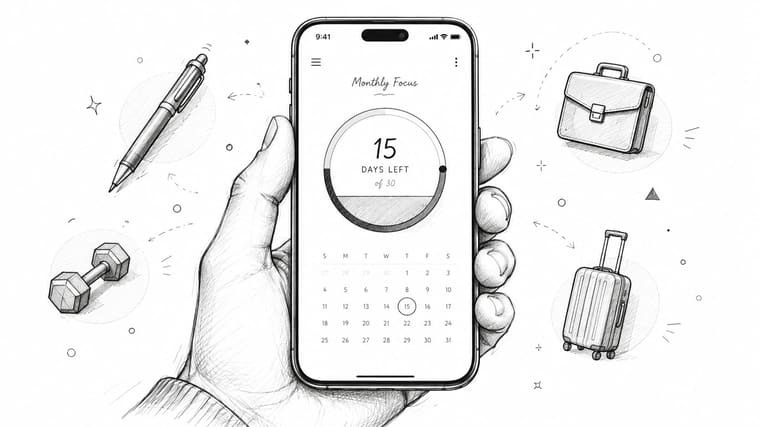 Create a Monthly Countdown Timer with Pretty Progress