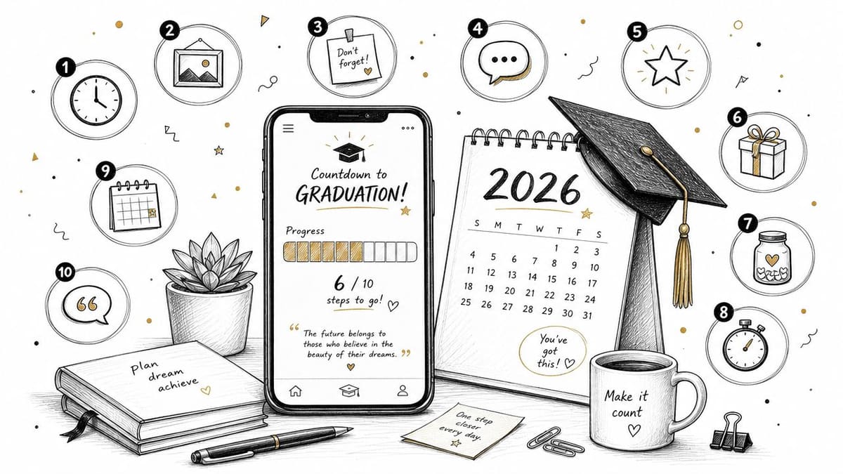 10 Fresh Graduation Countdown Ideas for 2026