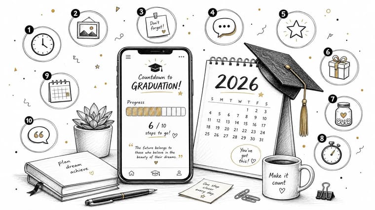 10 Fresh Graduation Countdown Ideas for 2026