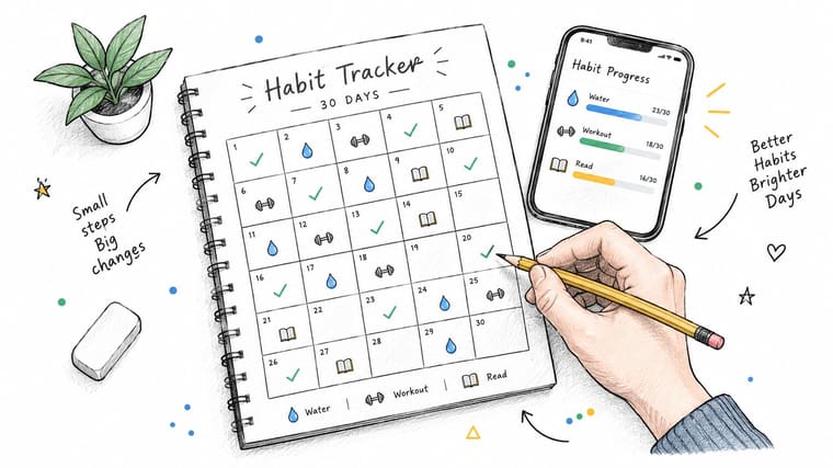 Build a Habit Tracker Monthly That Actually Sticks