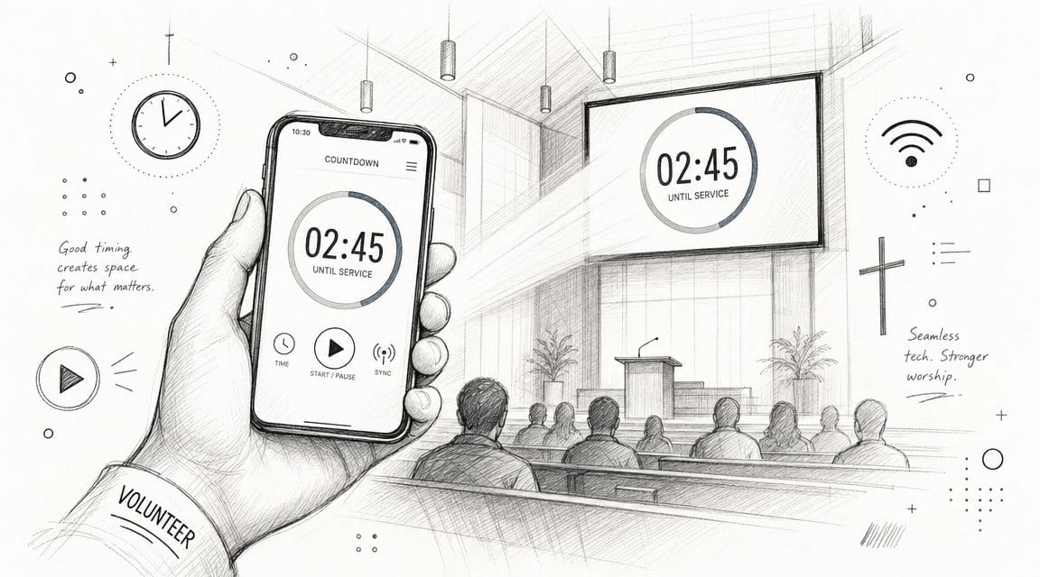 Create a Free Church Countdown in Under 5 Minutes