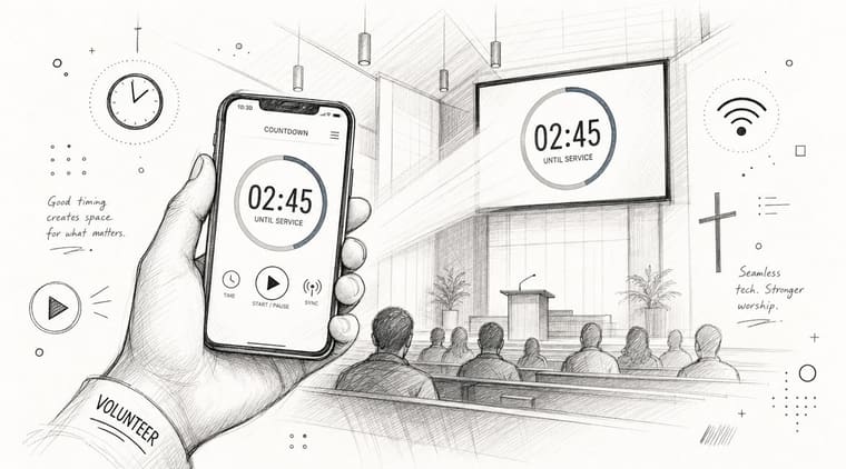 Create a Free Church Countdown in Under 5 Minutes