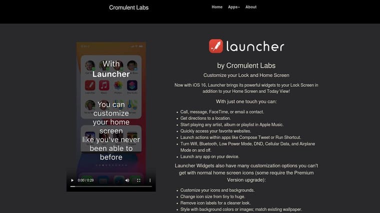 Launcher by Cromulent Labs