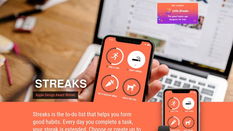 Streaks, Habit Tracker