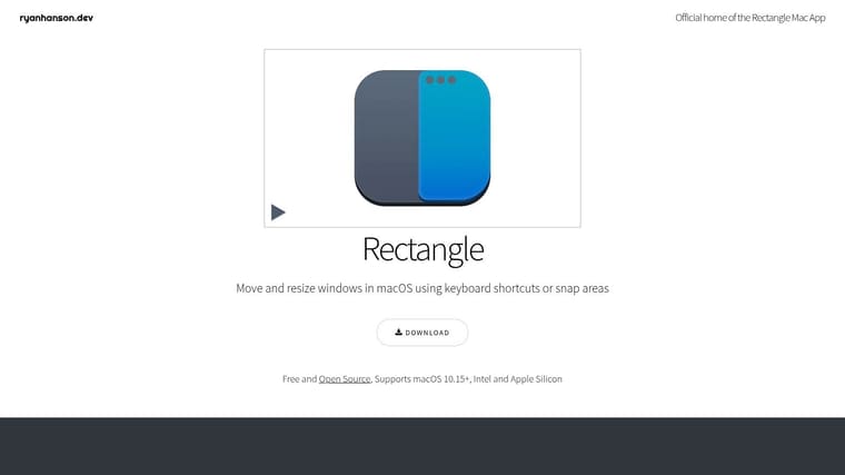 Rectangle (and Rectangle Pro)