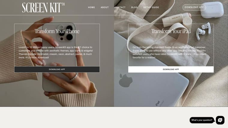 ScreenKit – App Icons & Widgets